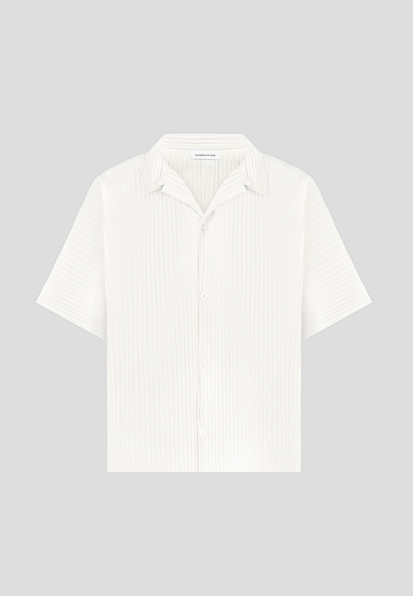 Pleated Shirt - Off White