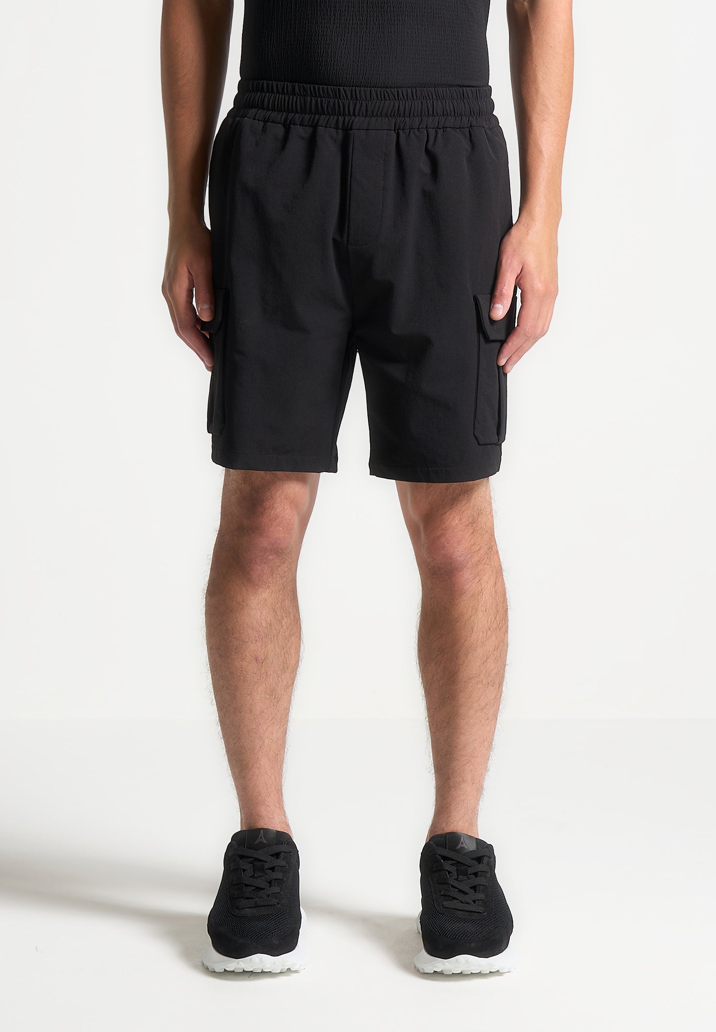 Technical Cargo Shorts - Black